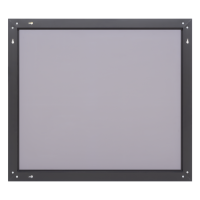 MARS - 90 Зеркало в черном матовом профиле