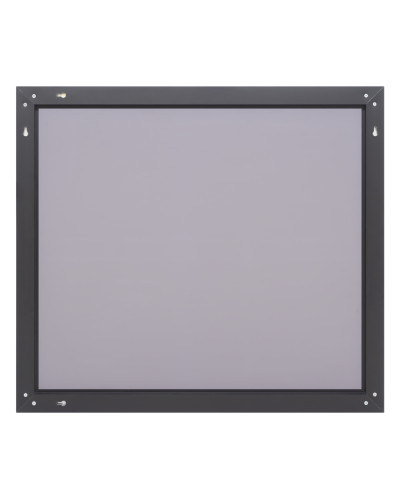 MARS - 90 Зеркало в черном матовом профиле