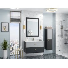 STEFFANY - Зеркало в раме черное