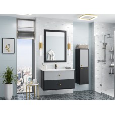 STEFFANY - Зеркало в раме черное