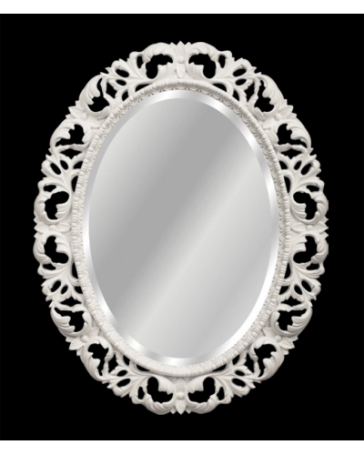 Аврора O.1021.BA.ZA col 131 Зеркало (белый, овальное)