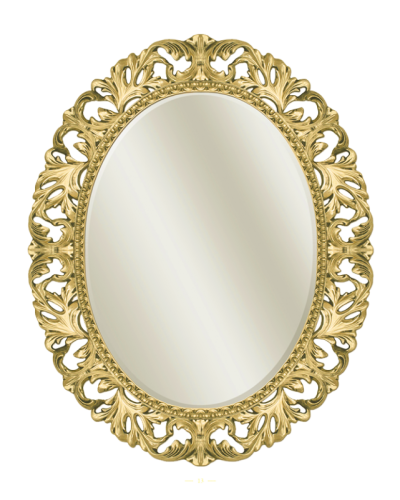Аврора O.1021.BA.ZA col 142 Зеркало (золото, овальное)