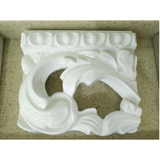 Аврора R.1021.BA.ZF.col 131 Зеркало 750х970 (белый, прямоугольное)