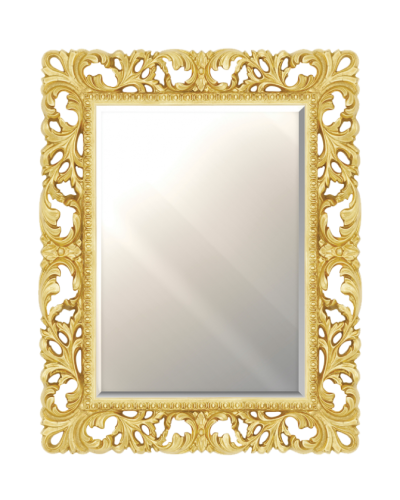 Аврора R.1021.BA.ZF.col 142 Зеркало 750х970 (золото, прямоугольное)