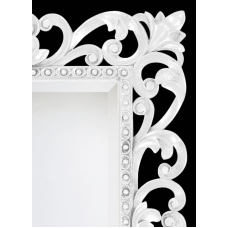 Аврора R.1076.PA.ZF col 131 Зеркало (белый, прямоугольное)