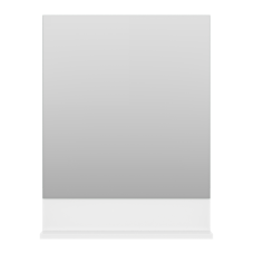 Алиса - 60 Зеркало белое с полкой