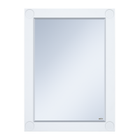 Лейла - 60 Зеркало в раме БЕЛОЕ