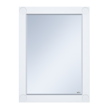 Лейла - 60 Зеркало в раме БЕЛОЕ