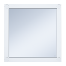 Лейла - 80 Зеркало в раме БЕЛОЕ