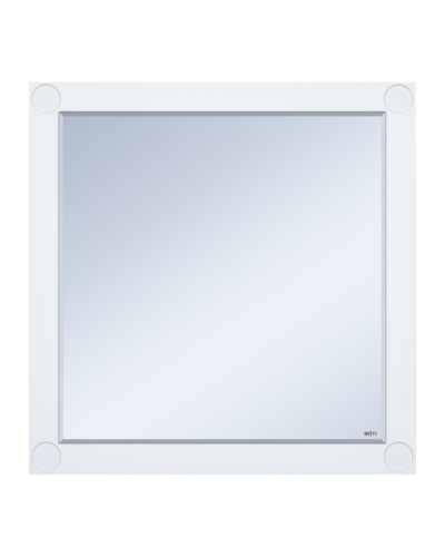 Лейла - 80 Зеркало в раме БЕЛОЕ