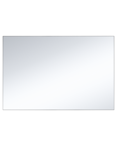 Марс -120 Зеркало в алюминиевом профиле