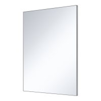 Марс - 60 Зеркало в алюминиевом профиле