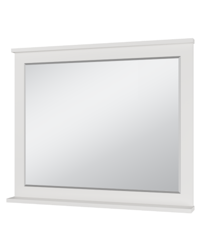 Марта -100 Зеркало в раме белая эмаль (глянец)