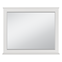 Марта -100 Зеркало в раме белая эмаль (глянец)