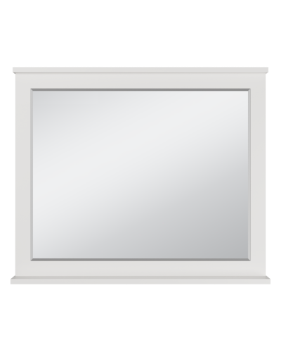 Марта -100 Зеркало в раме белая эмаль (глянец)