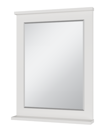 Марта - 60 Зеркало в раме белая эмаль (глянец)