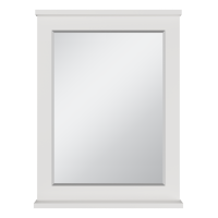Марта - 60 Зеркало в раме белая эмаль (глянец)