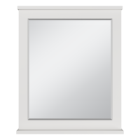 Марта - 70 Зеркало в раме белая эмаль (глянец)