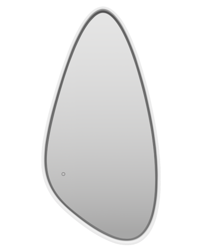 VENUS - Зеркало 600х1200 капля Varket (белый) нейтр.св. сенсор на зеркале