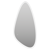 VENUS - Зеркало 600х1200 капля Varket (белый) нейтр.св. сенсор на зеркале