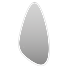 VENUS - Зеркало 600х1200 капля Varket (белый) нейтр.св. сенсор на зеркале