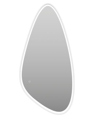VENUS - Зеркало 600х1200 капля Varket (белый) нейтр.св. сенсор на зеркале