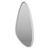 VENUS - Зеркало 600х1200 капля Varket (белый) нейтр.св. сенсор на зеркале