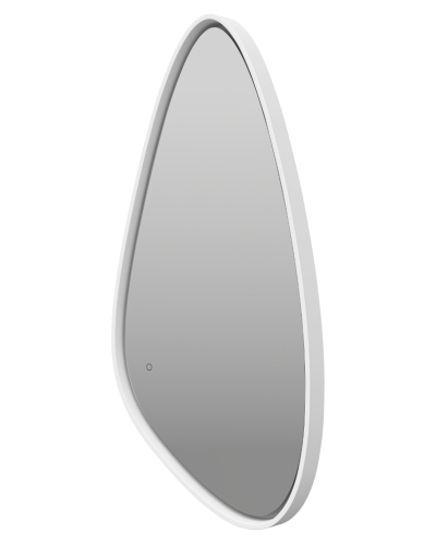 VENUS - Зеркало 600х1200 капля Varket (белый) нейтр.св. сенсор на зеркале