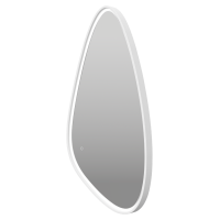 VENUS - Зеркало 600х1200 капля Varket (белый) нейтр.св. сенсор на зеркале