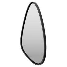 VENUS - Зеркало 600х1200 капля Varket (черный) нейтр.св. сенсор на зеркале