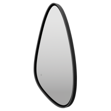VENUS - Зеркало 600х1200 капля Varket (черный) нейтр.св. сенсор на зеркале