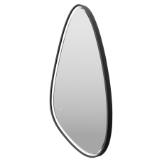 VENUS - Зеркало 600х1200 капля Varket (черный) нейтр.св. сенсор на зеркале