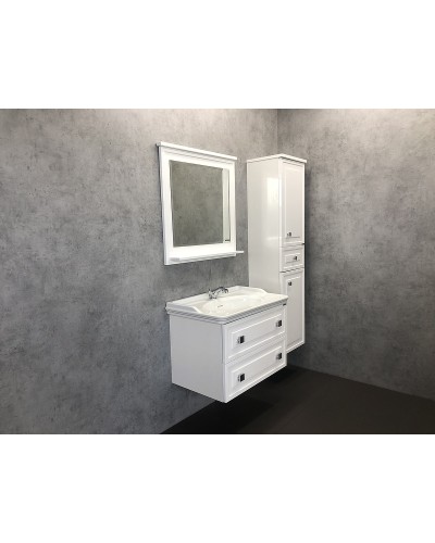 Зеркало Comforty Феррара 80 00004151059 Белое