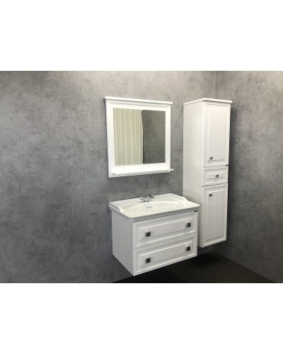 Зеркало Comforty Феррара 80 00004151059 Белое