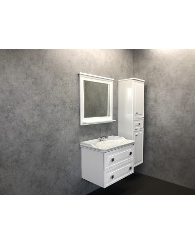 Зеркало Comforty Феррара 80 00004151059 Белое