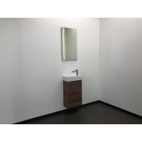 Зеркало Comforty Асти 40 00-00001222 Дуб темно-коричневый