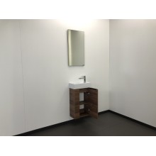 Зеркало Comforty Асти 40 00-00001222 Дуб темно-коричневый