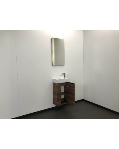 Зеркало Comforty Асти 40 00-00001222 Дуб темно-коричневый