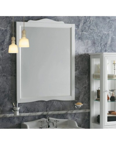 Зеркало 83х116 см белый глянец Simas Arcade ARS2 bi