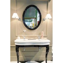 Зеркало 62 см черный глянец Simas Lante LAS1nero