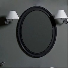 Зеркало 62 см черный глянец Simas Lante LAS1nero