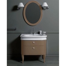 Зеркало 62 см темно-серый Simas Lante LAS1tortora