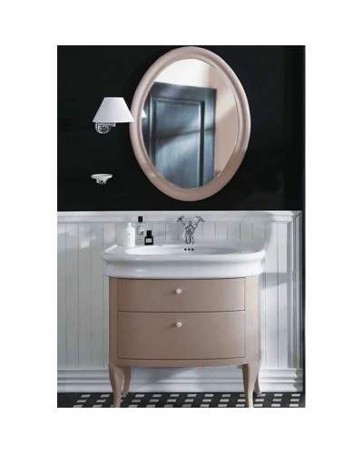 Зеркало 62 см темно-серый Simas Lante LAS1tortora