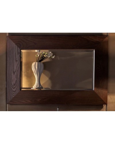 Зеркало 120 см темный ясень Kerasan Bentley 918147 Frassino scuro