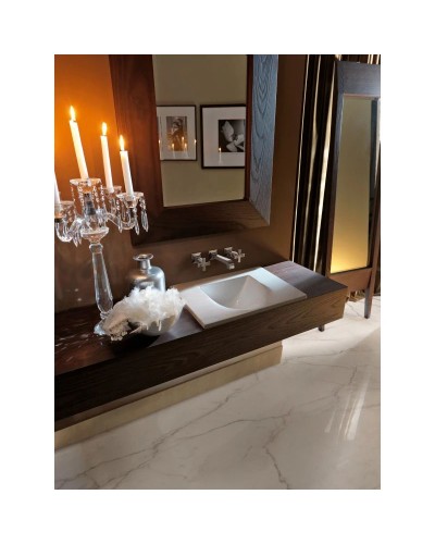 Зеркало 120 см темный ясень Kerasan Bentley 918147 Frassino scuro