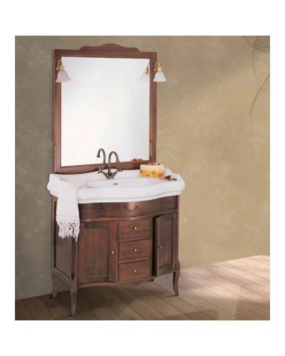 Зеркало 92х116 см орех Tiffany World 364noce