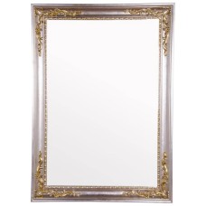 Зеркало 108х78 см серебро/золото Tiffany World TW03851arg/oro