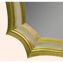 Зеркало 64х84 см золото/слоновая кость Tiffany World TW02117oro/avorio