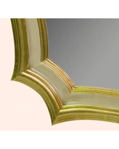 Зеркало 64х84 см золото/слоновая кость Tiffany World TW02117oro/avorio