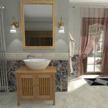 Зеркало Orange Capri OCT-75ZS Тик матовый